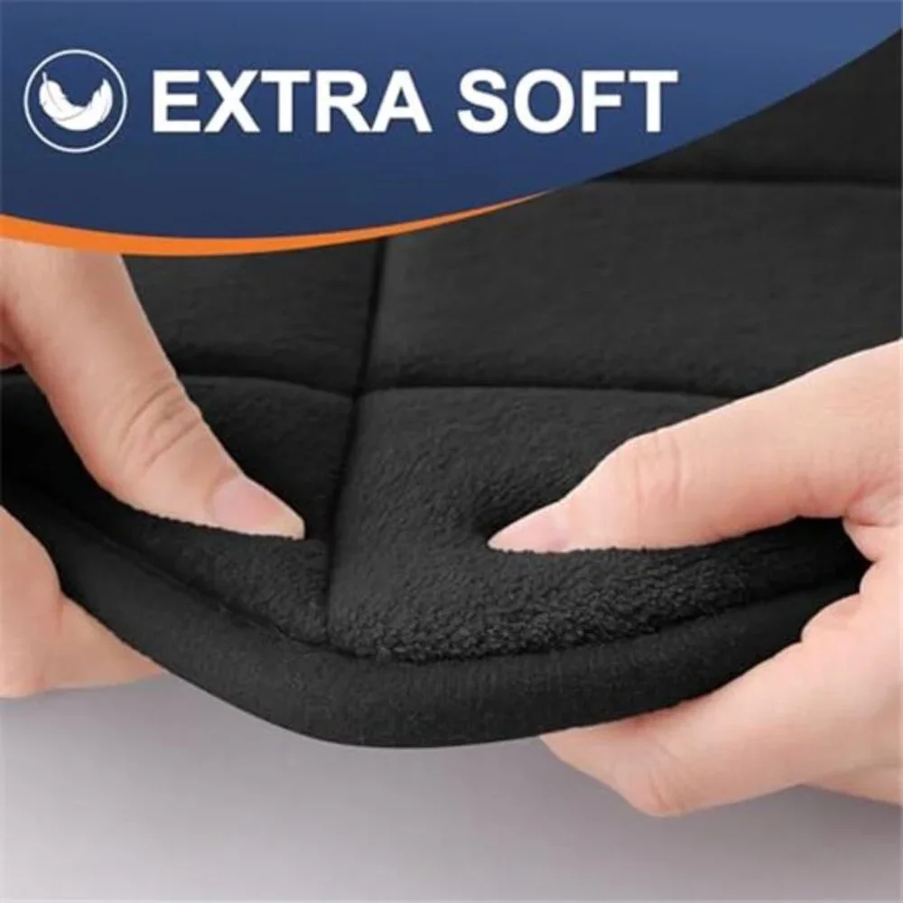 Memory Foam Bath Mat Ultra Soft Absorbent Bathroom Rug Non Slip Machine Washable